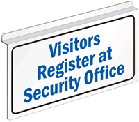 Visitors Register At Security Office