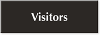 Visitors Sign