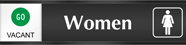 Women (with graphic) - Go/Stop Slider Sign
