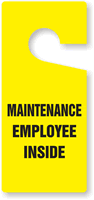 Maintenance Employee Inside