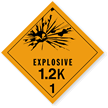 Explosive Label