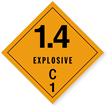Explosive Label