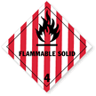 Flammable Solid Label