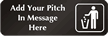 Pitch In Symbol Sign