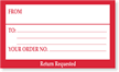 Return Requested Label