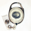 Badge Reel - Carabiner - Clear