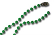Bead Chain - 4mm Beads - Green