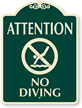 No Diving Allowed SignatureSign™