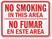 No Smoking Spanish Sign