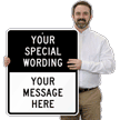 Customizable Split Sign Template