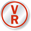 V R Roof Truss Sign Circular