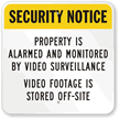 Video Surveillance with Graphic Sign