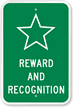Reward And Recognition Sign
