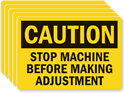Caution: Do Not Touch Switches