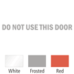 Do Not Use This Door Vinyl Glass Decal