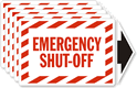 Emergency Shut-Off Label