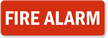 Fire Alarm Label