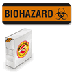 Fluorescent Biohazard Label