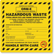 Hazardous Waste ORM-E