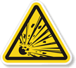 ISO W002 - Explosive Material