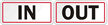 In  Out Label