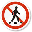 ISO P004 - No Thoroughfare