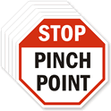 Stop Pinch Point Label