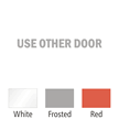 Use Other Door Vinyl Cut Glass Window Decal