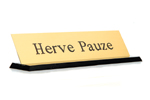 ExecuPlates Solid Brass 2 in. by 8 in.