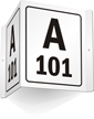 Custom Safety Projecting Sign - A 101
