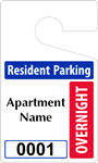 Plastic ToughTags™ for Apartment Parking Permits