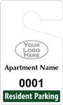 Plastic ToughTags™ for Apartment Parking Permits