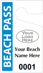 Plastic ToughTags™ for Beach Parking Permits