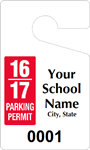 Plastic ToughTags™ for Faculty Parking Permits