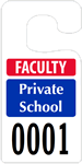 Plastic ToughTags™ Parking Permits, Jumbo