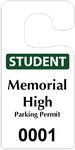 Plastic ToughTags™ Parking Permits, Jumbo