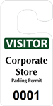 Plastic ToughTags™ Parking Permits, Jumbo