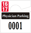 Plastic ToughTags™ Parking Permits, Mini