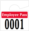 Plastic ToughTags™ Parking Permits, Mini