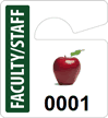 Plastic ToughTags™ Parking Permits, Mini