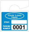 Plastic ToughTags™ Parking Permits, Mini