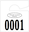 Plastic ToughTags™ Parking Permits, Mini