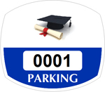 Student Window Decal 1.75 in. x 2 in.