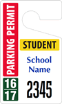 Plastic ToughTags™ for Student Parking Permits