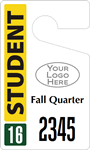Plastic ToughTags™ for Student Parking Permits
