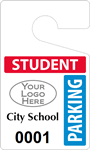 Plastic ToughTags™ for Student Parking Permits