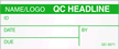 Personalized Calibration ID By Date Due Label