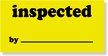 Inspected by QC Labels