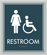 ADA Restroom Sign