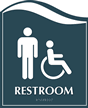 Pacific Restroom Sign
